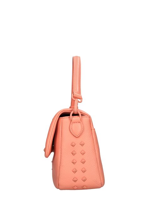 Borsa Frivolous in pelle e borchie LA CARRIE | 141P-BA-113-TBLSALMONE